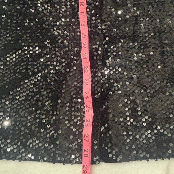 Nine West Black Sequin Pencil Skirt Women’s XL New With Tags - Picture 5 of 8